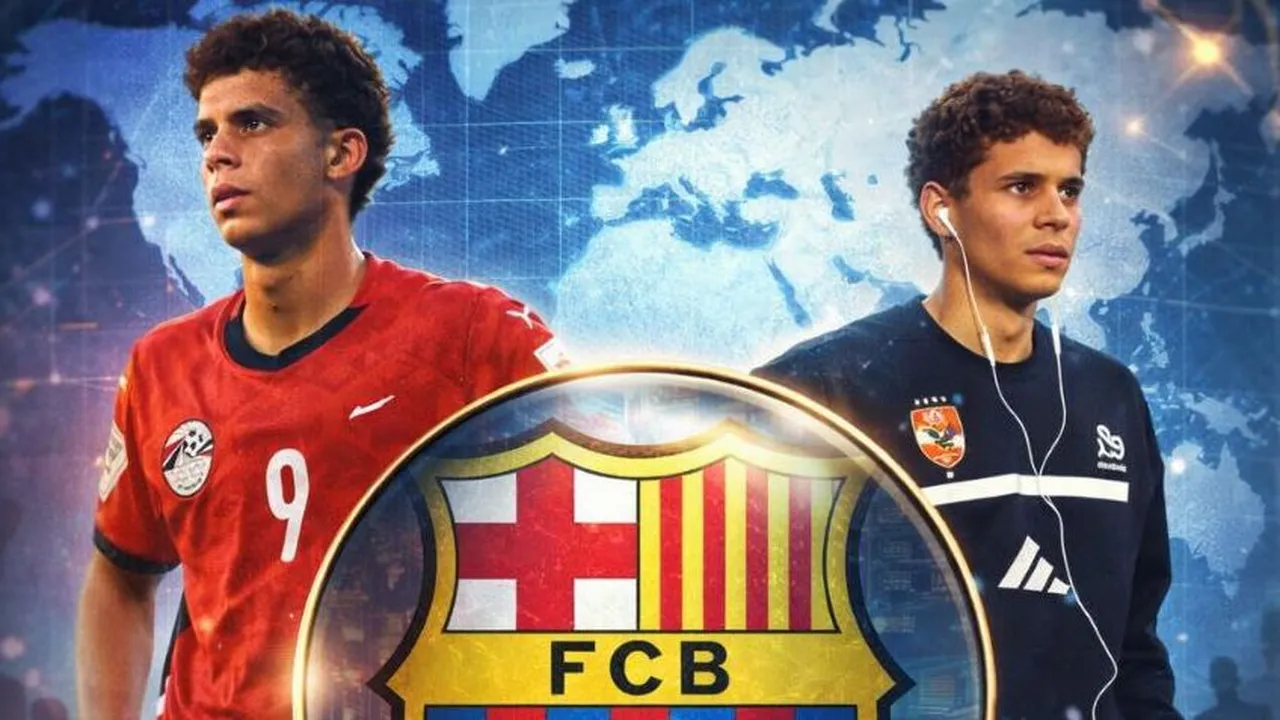برشلونة يتعاقد مع حمزة عبد الكريم .. حمزة من؟ نعم إنه مهاجم الأهلي لأن هؤلاء يرون اللاعبين بأعين مختلفة عنا!